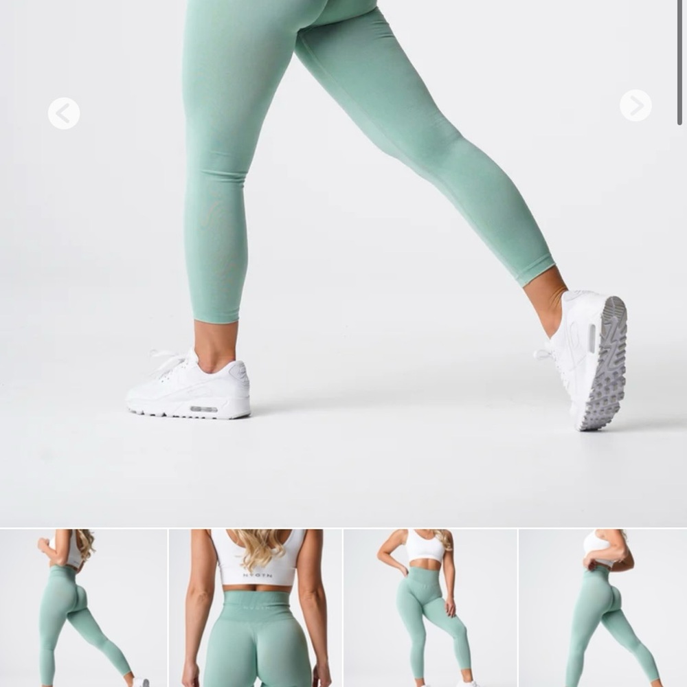 NVGTN sage Green Leggings